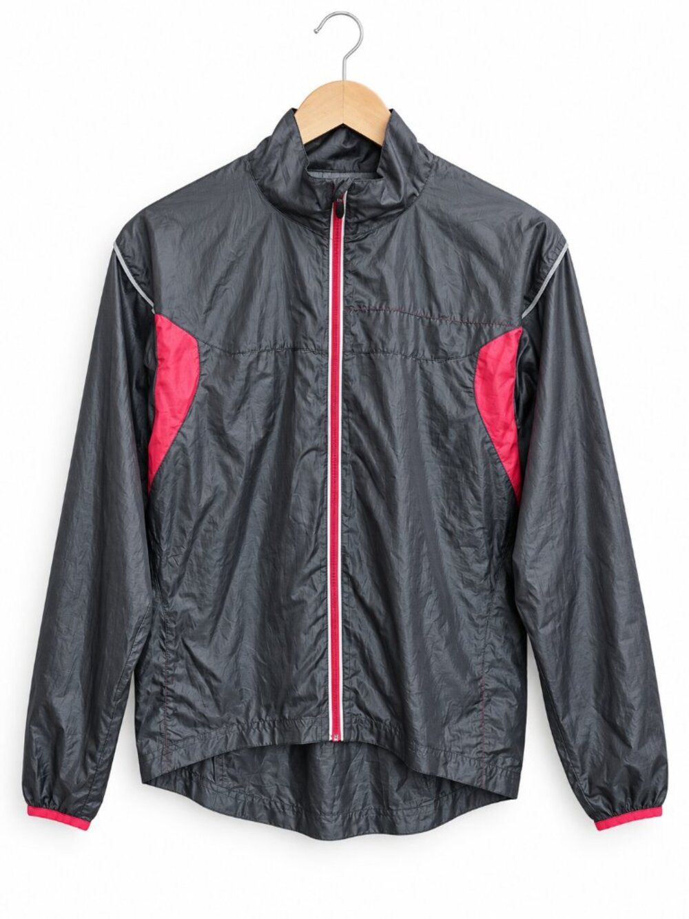 SUGOI | Grey & Red Running Jacket – Women’s Medium